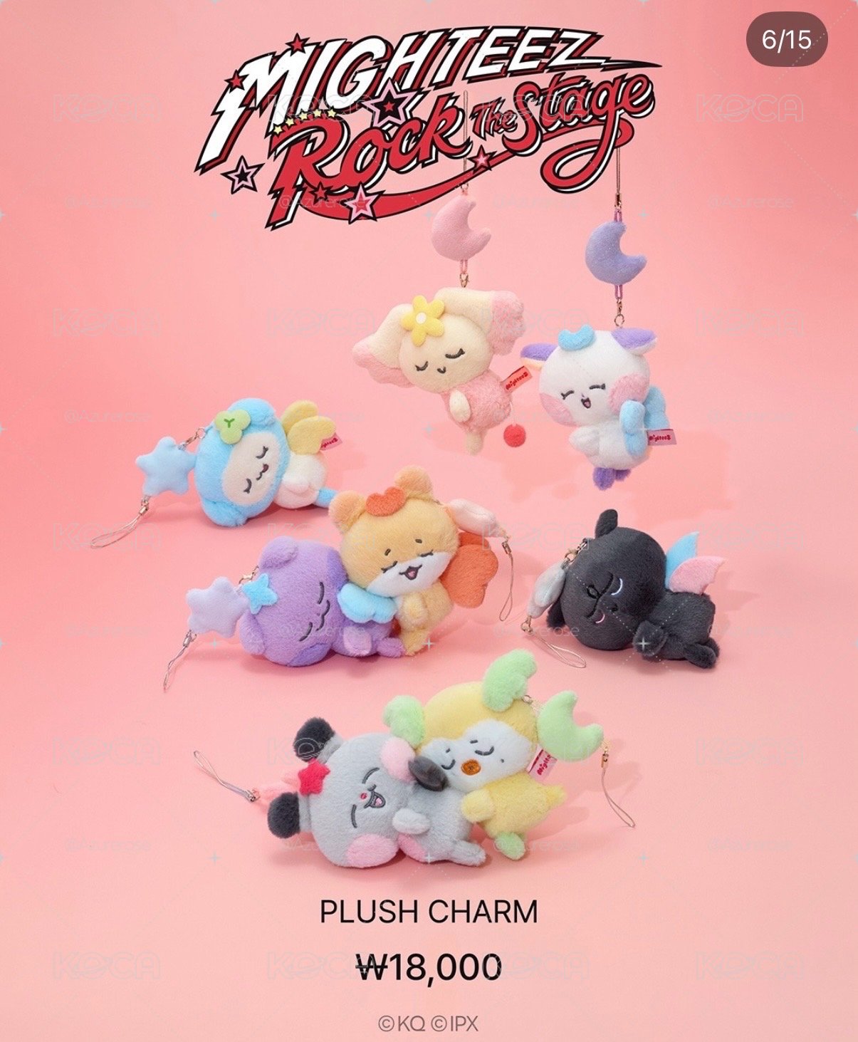 MIGHTEEZ 吊娃 PLUSH CHARM