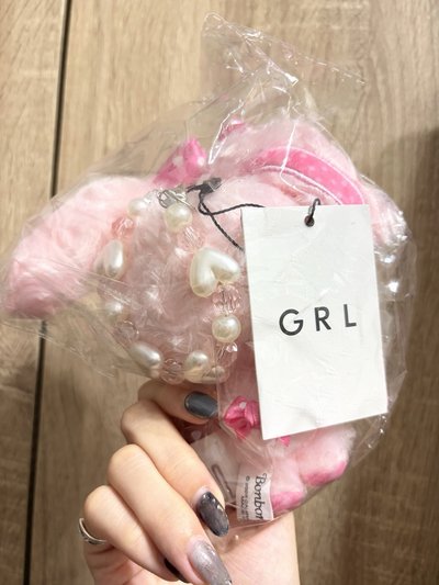 GRL蹦蹦兔吊飾