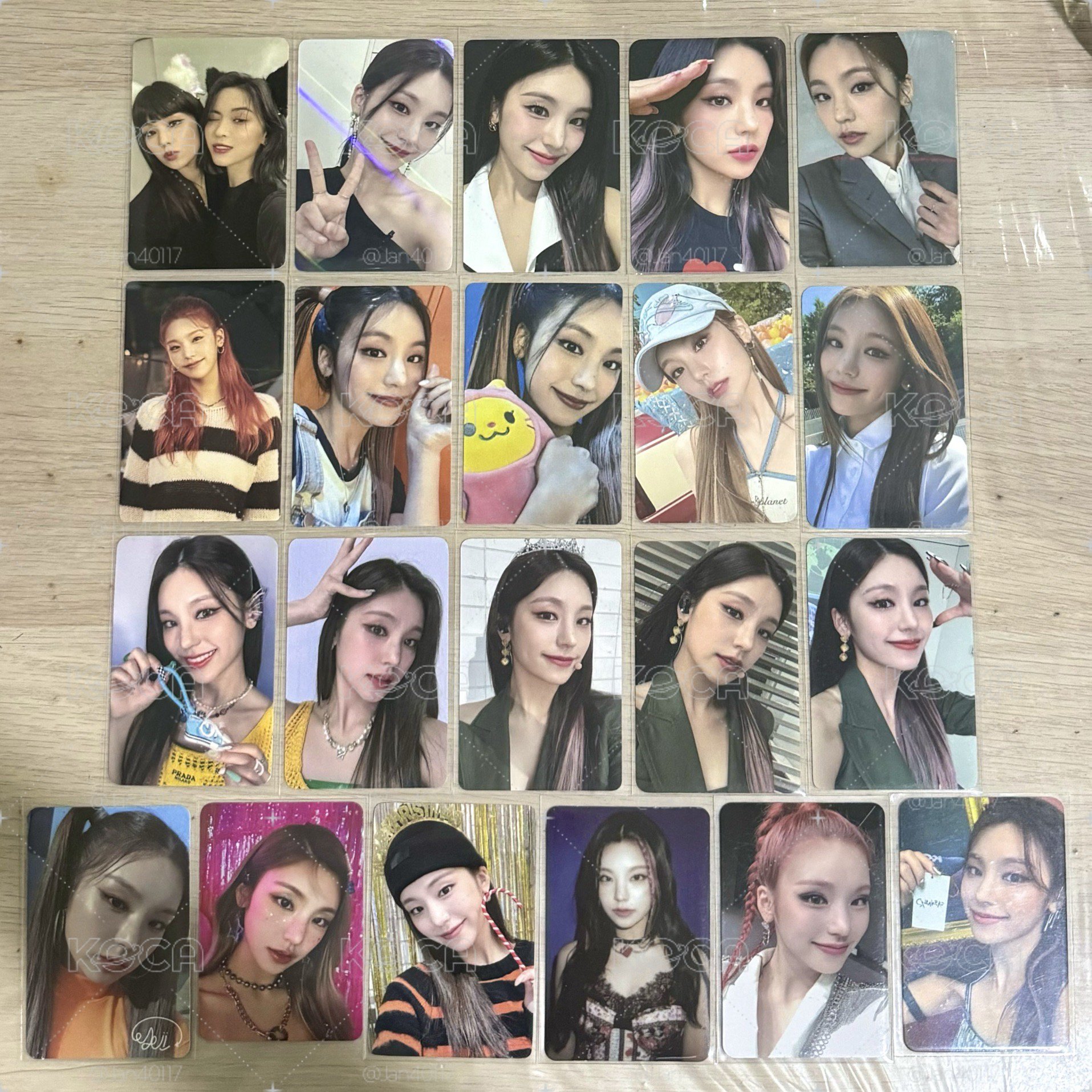 ITZY 黃禮志小卡 大盤