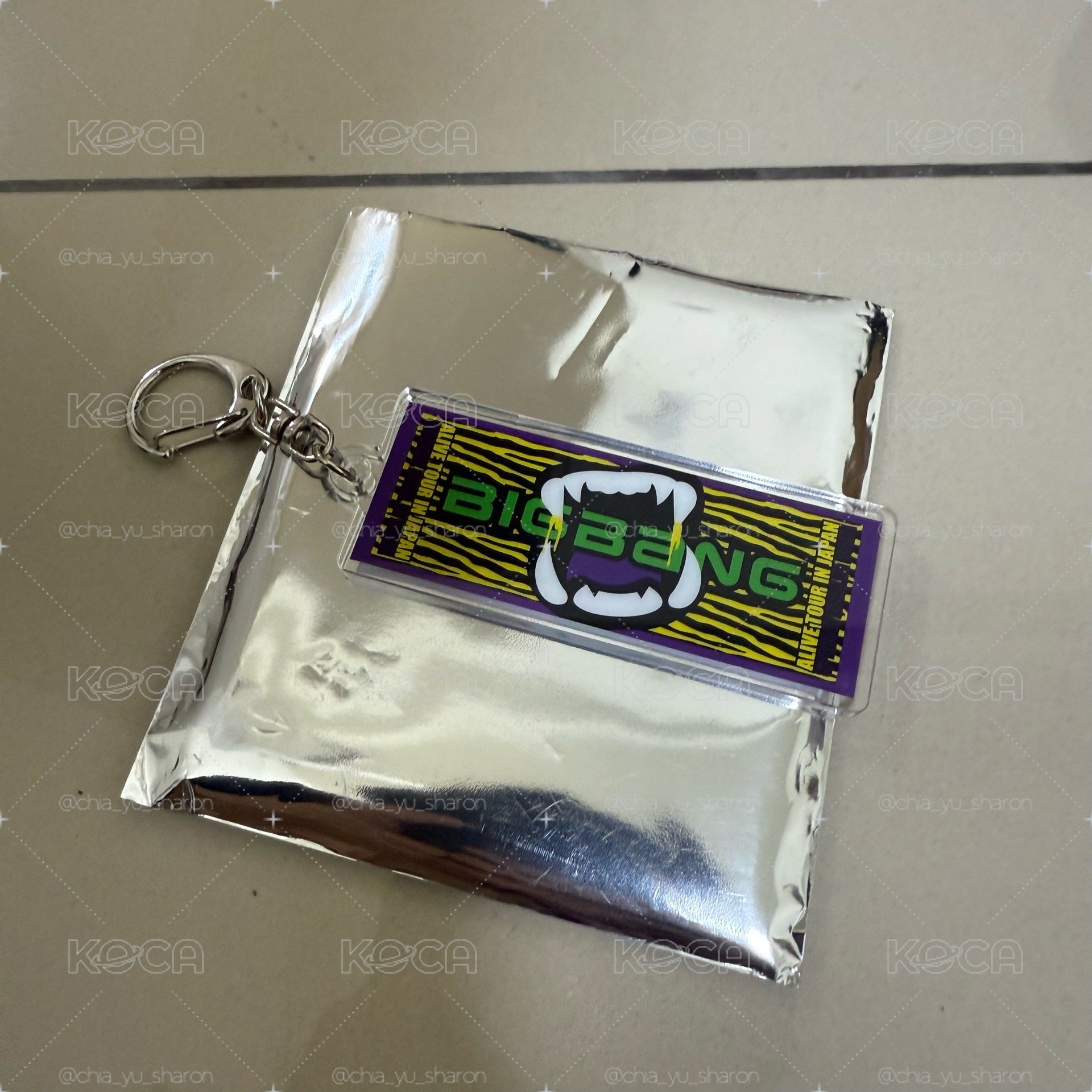 Bigbang 2026 goods 20週年大阪快閃店 吊飾 鑰匙圈