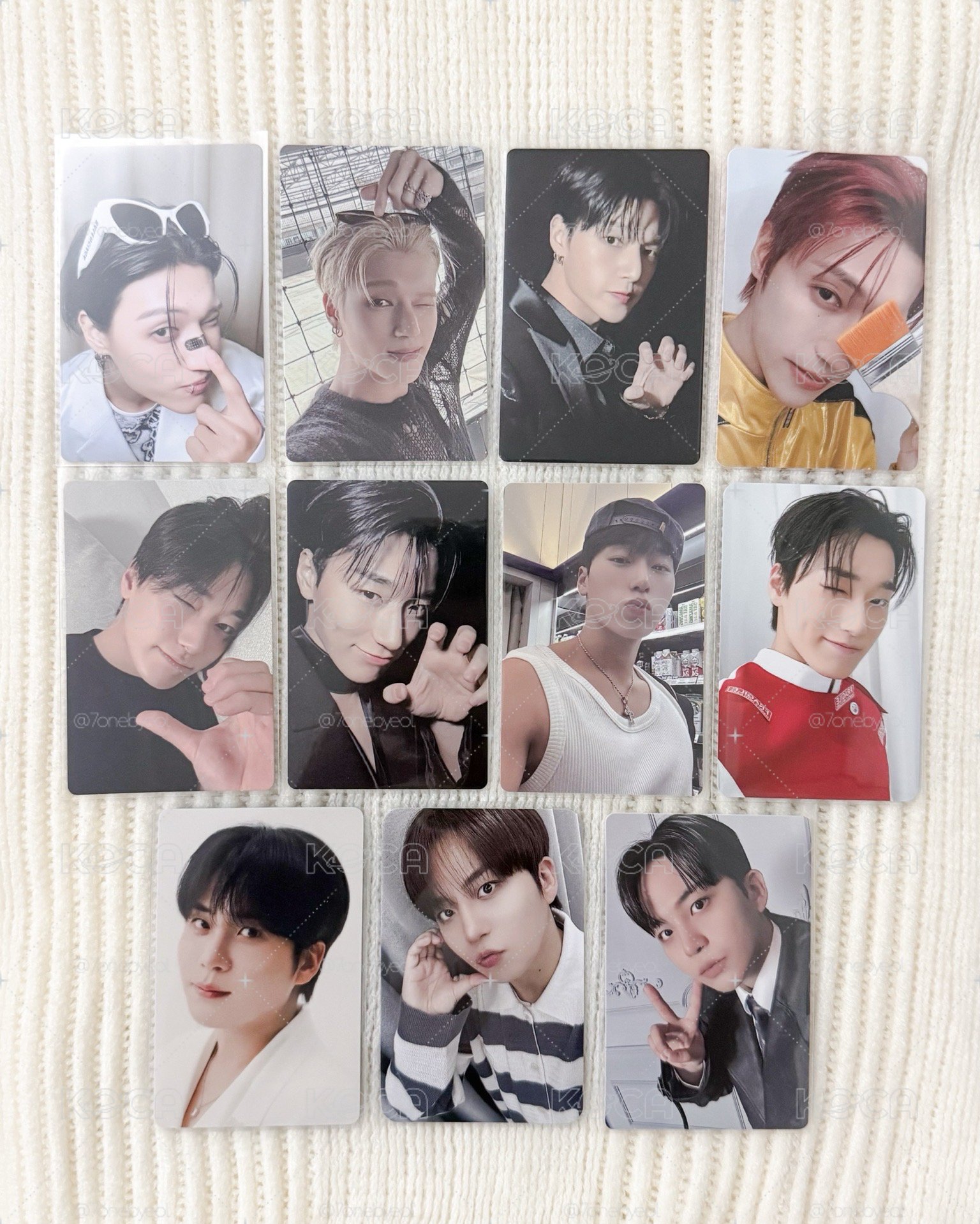 ATEEZ 鍾浩 友榮 崔傘 專卡 滿額卡 特典卡 小盤