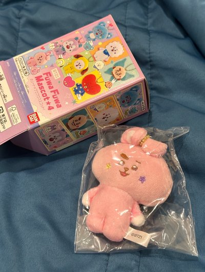 BT21 盲盒Cooky吊飾/僅拆盒未拆封