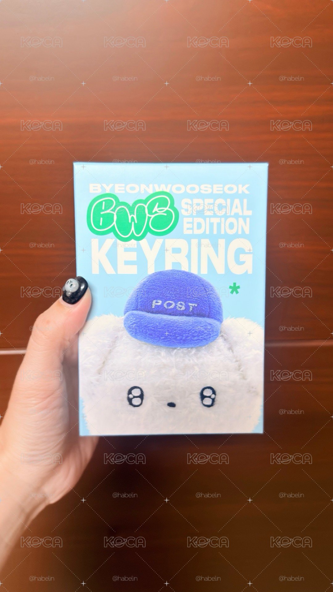 邊邊 郵差狗狗 BWS KEYRING 