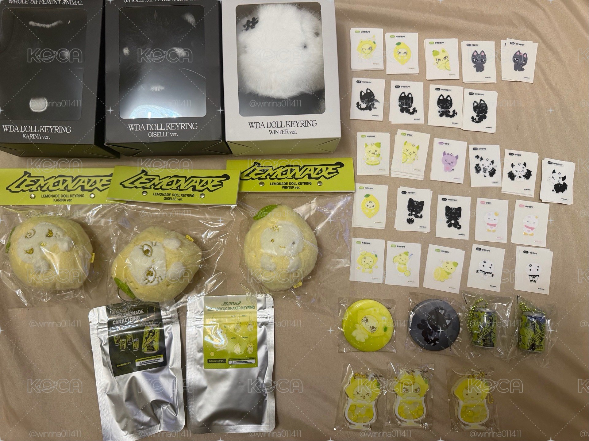 現貨 aespa Lemonade 週邊 