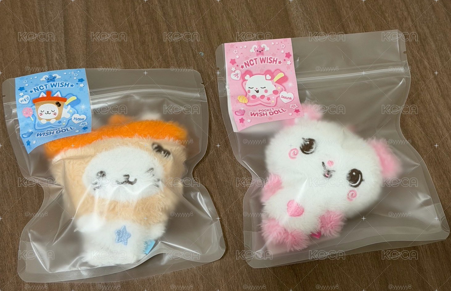 全新 現貨 NCT WISH WISH Bakery SS娃 wishdoll 迷你娃 口袋娃 Yushi Sakuya