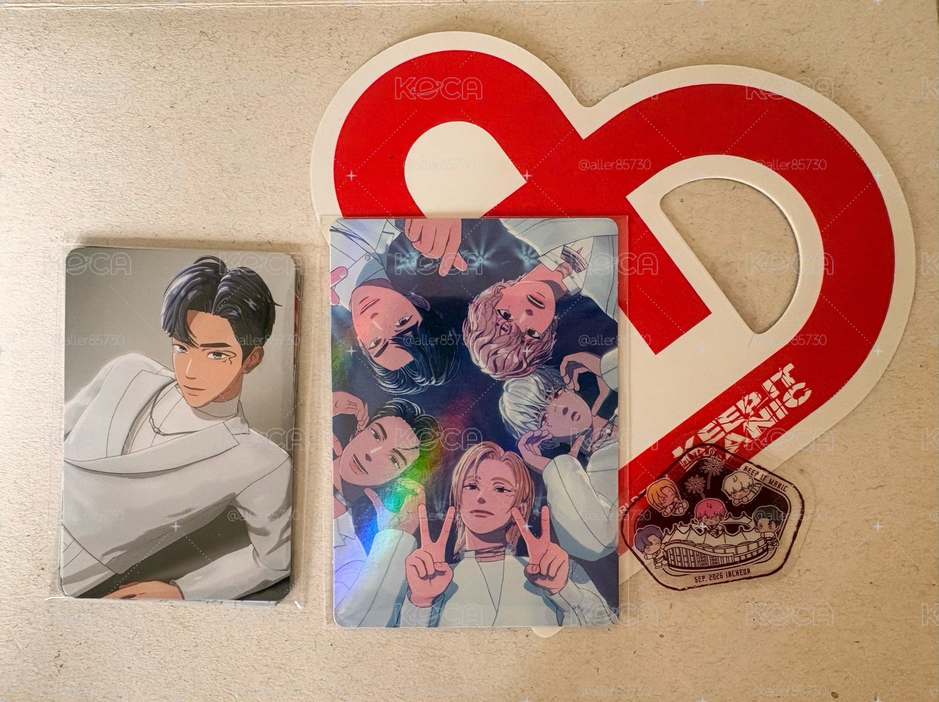 zone卡一套+❤️幸運卡