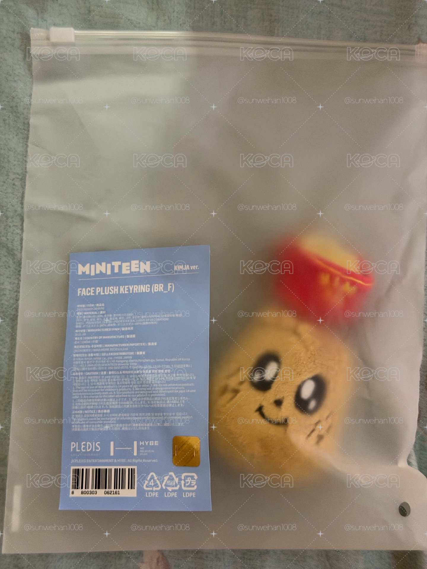 MINITEEN 大頭吊飾 鑰匙圈吊飾 奎