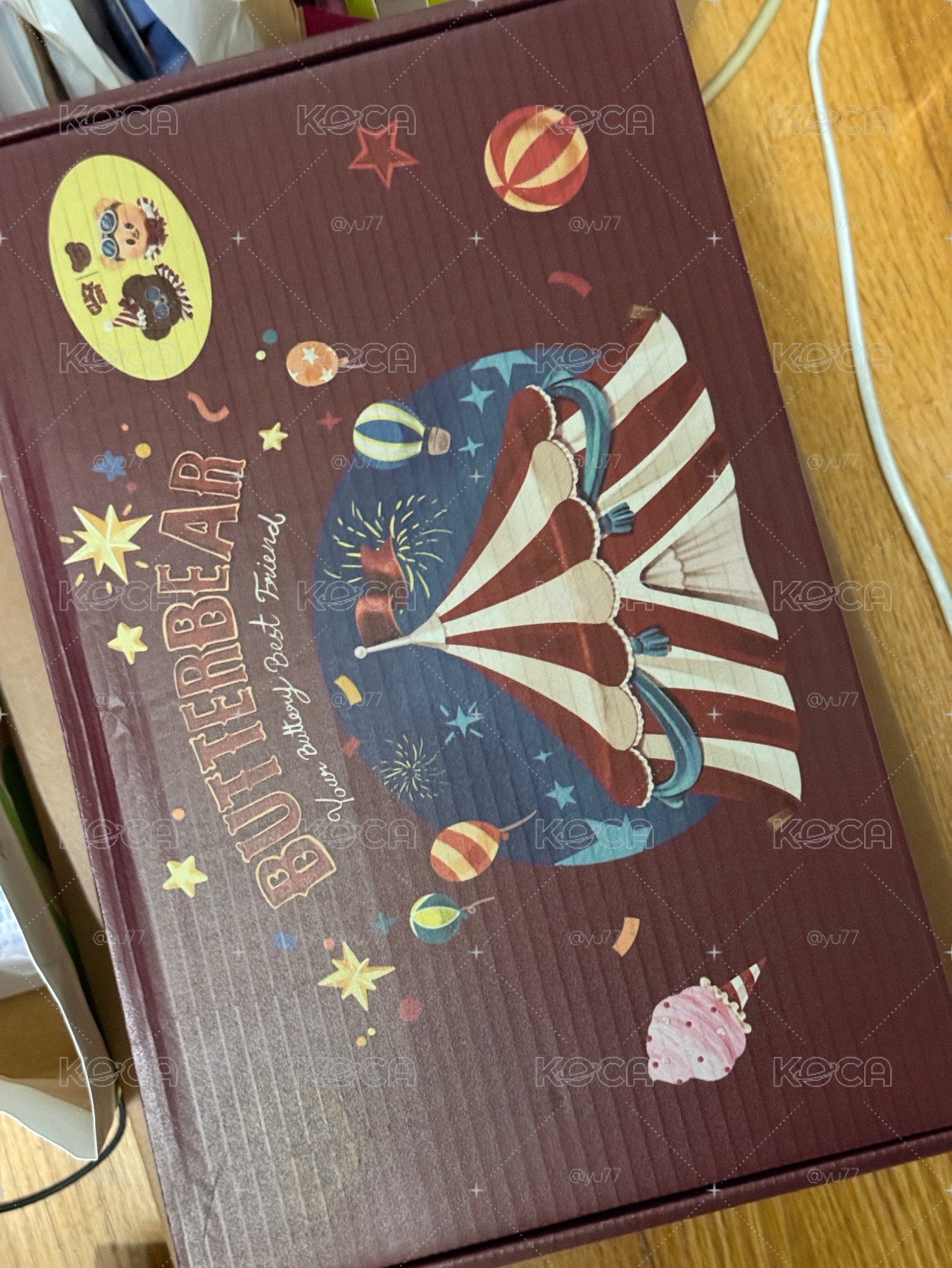 現貨 限量奶油熊禮盒（無餅乾、小熊吊飾）