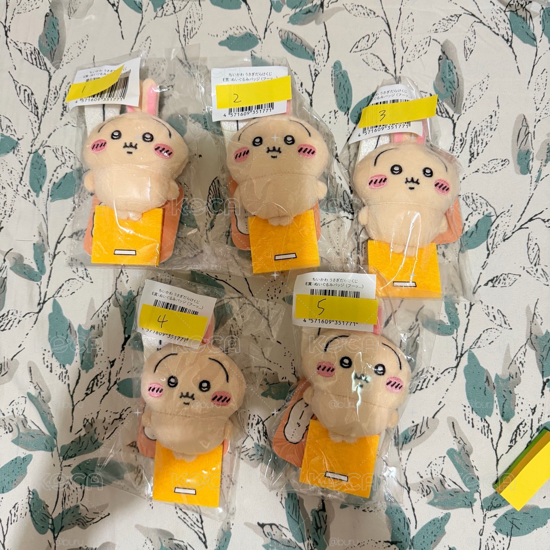 吉伊卡哇退坑出清售（可單買可直購）
