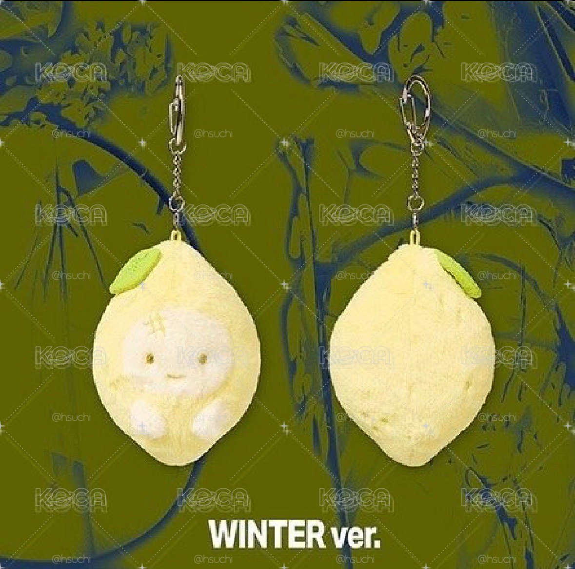 冬柚吉寧 檸檬娃/mini keyring