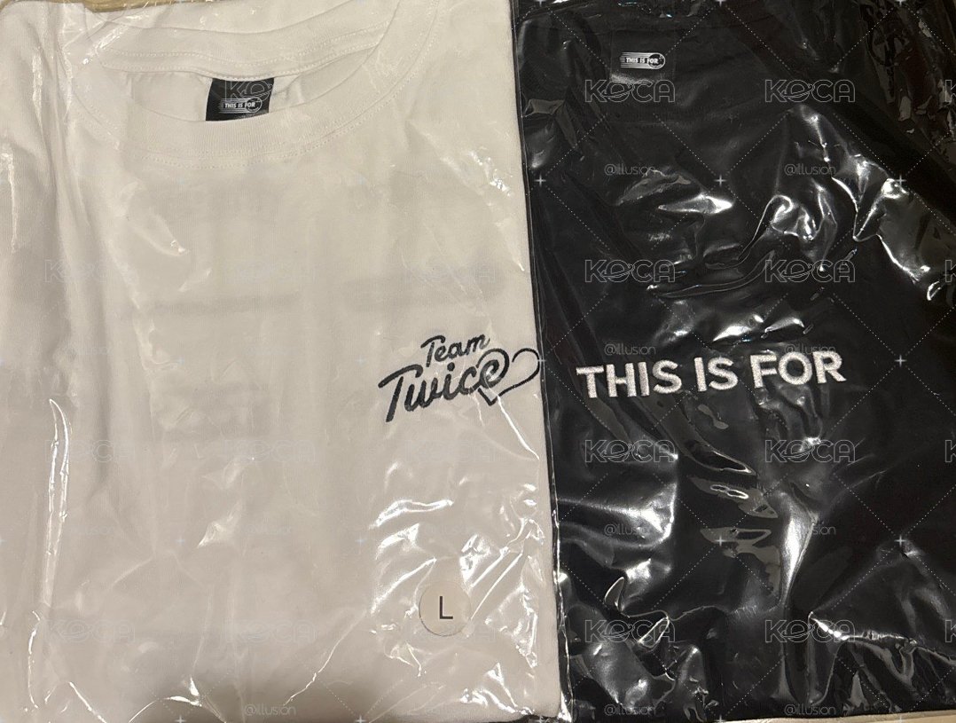 現貨 TWICE 新國立 白色短袖 黑色短袖