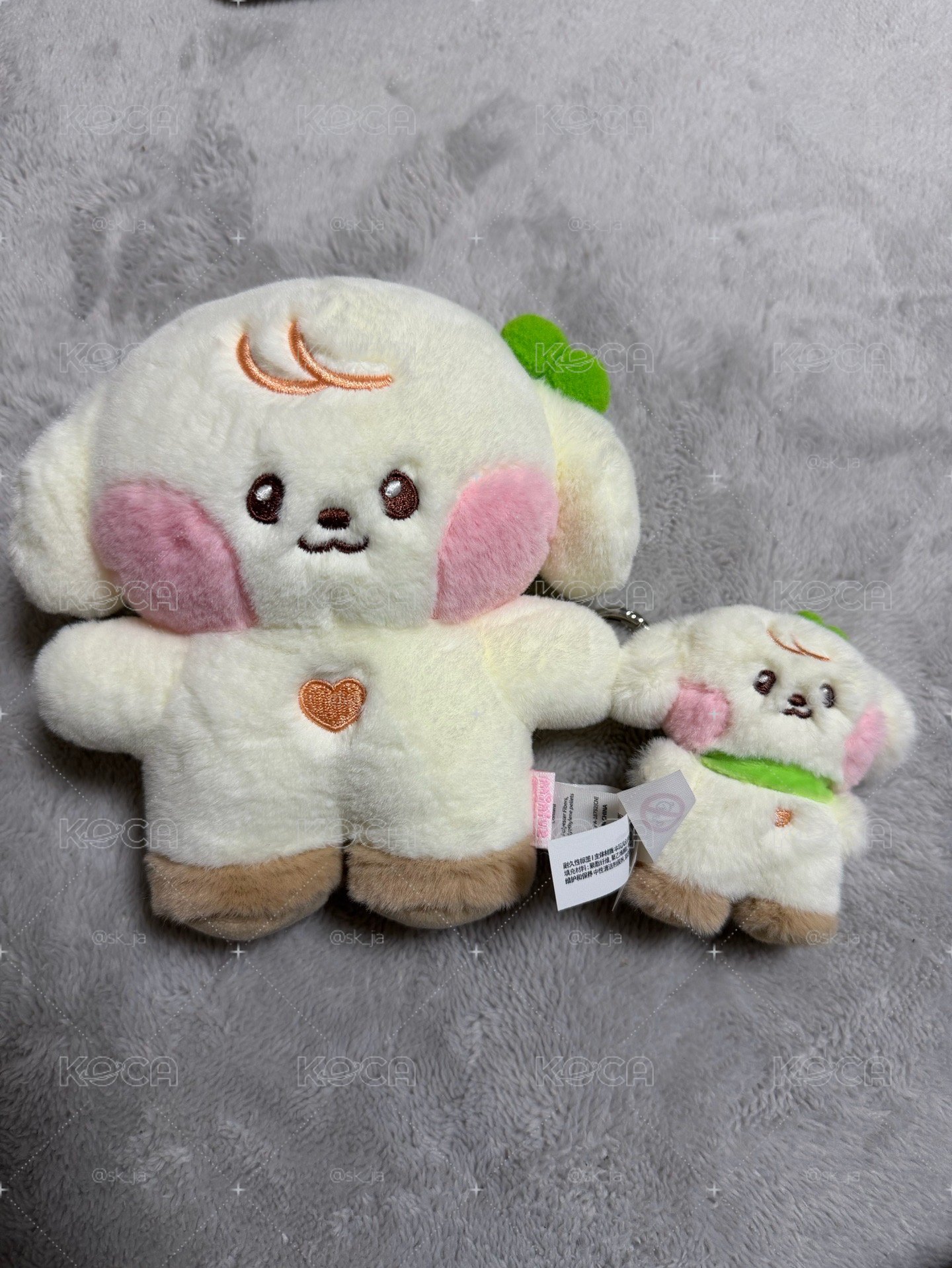 安狗狗中娃+mini吊飾