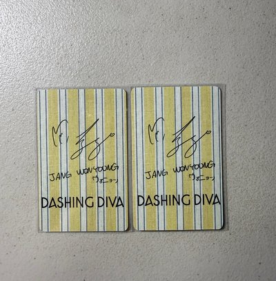 【現貨】員瑛Dashing Diva 4.0代言卡（含卡套）