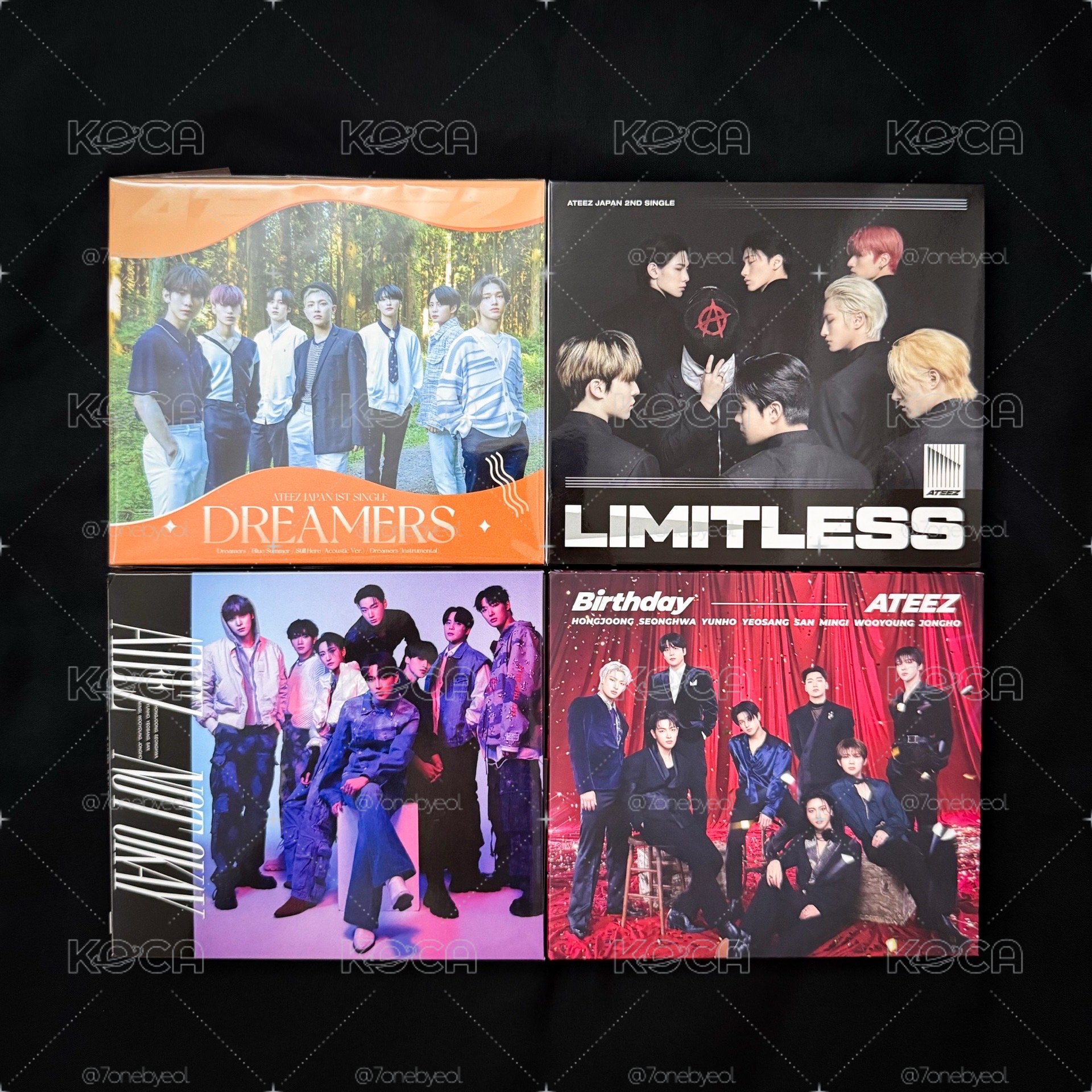 ATEEZ 日專 ATINY盤 空專 不拆售