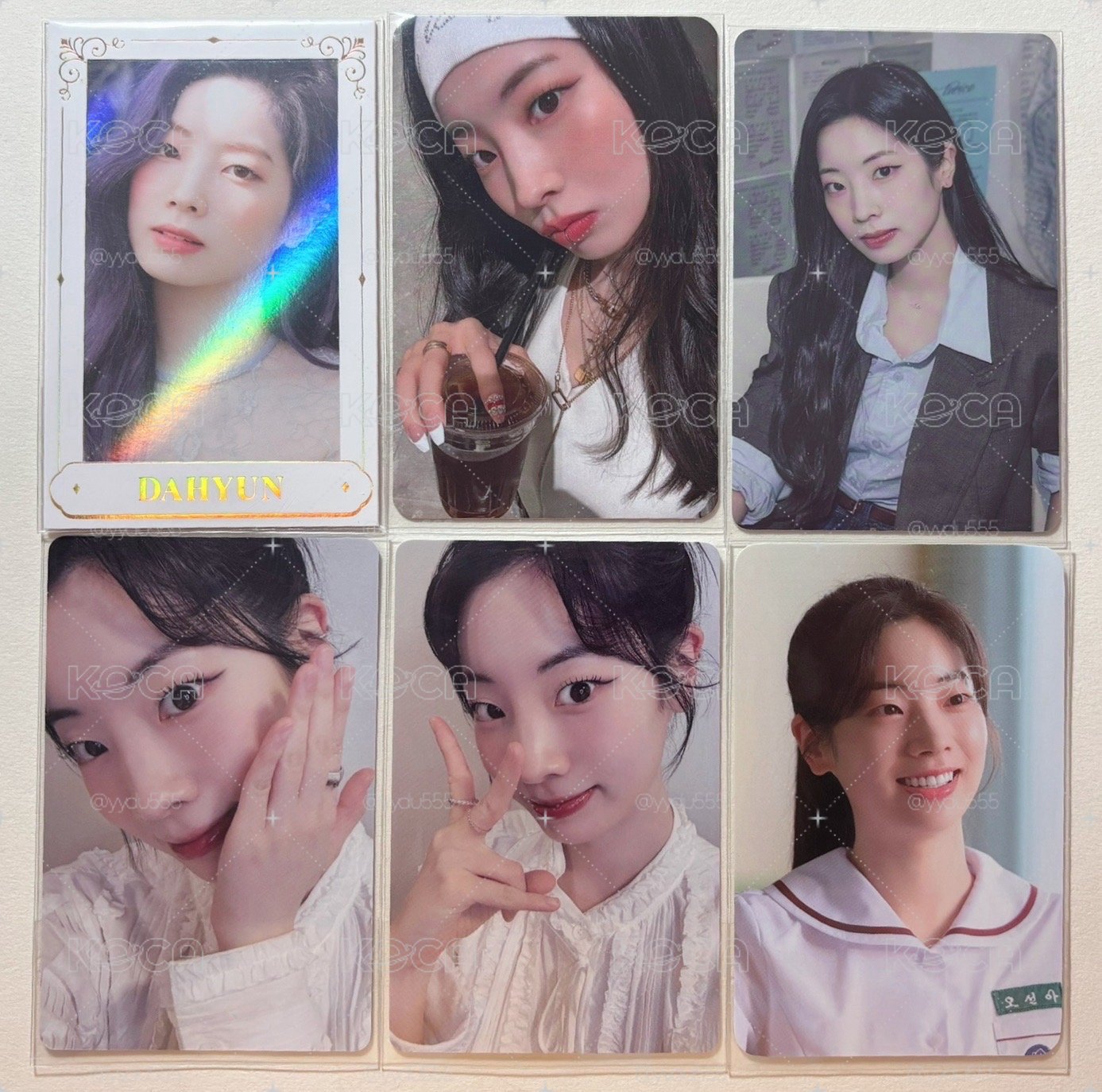 ✅現貨✅Twice 多賢小卡盤🤍