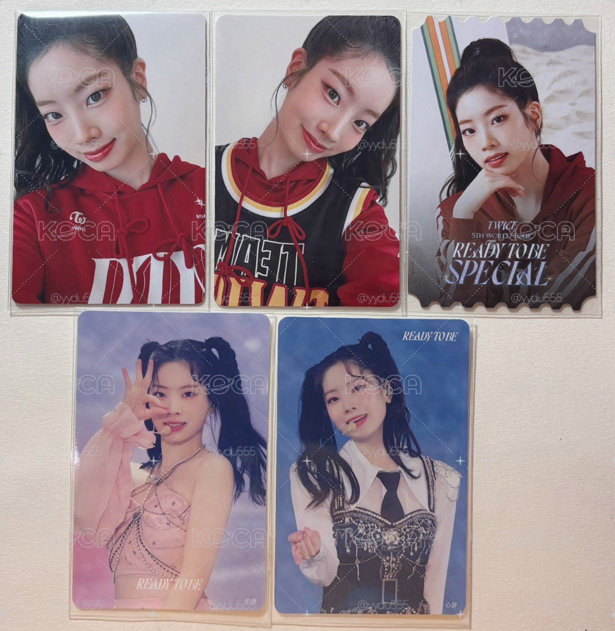 ✅現貨✅Twice 多賢小卡盤🤍