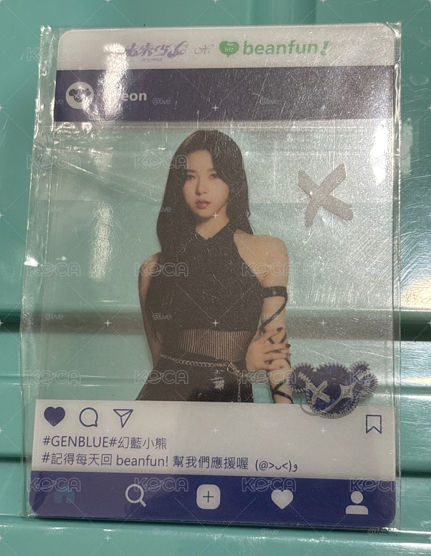 阿勇李娥妍未來少女絕版透卡