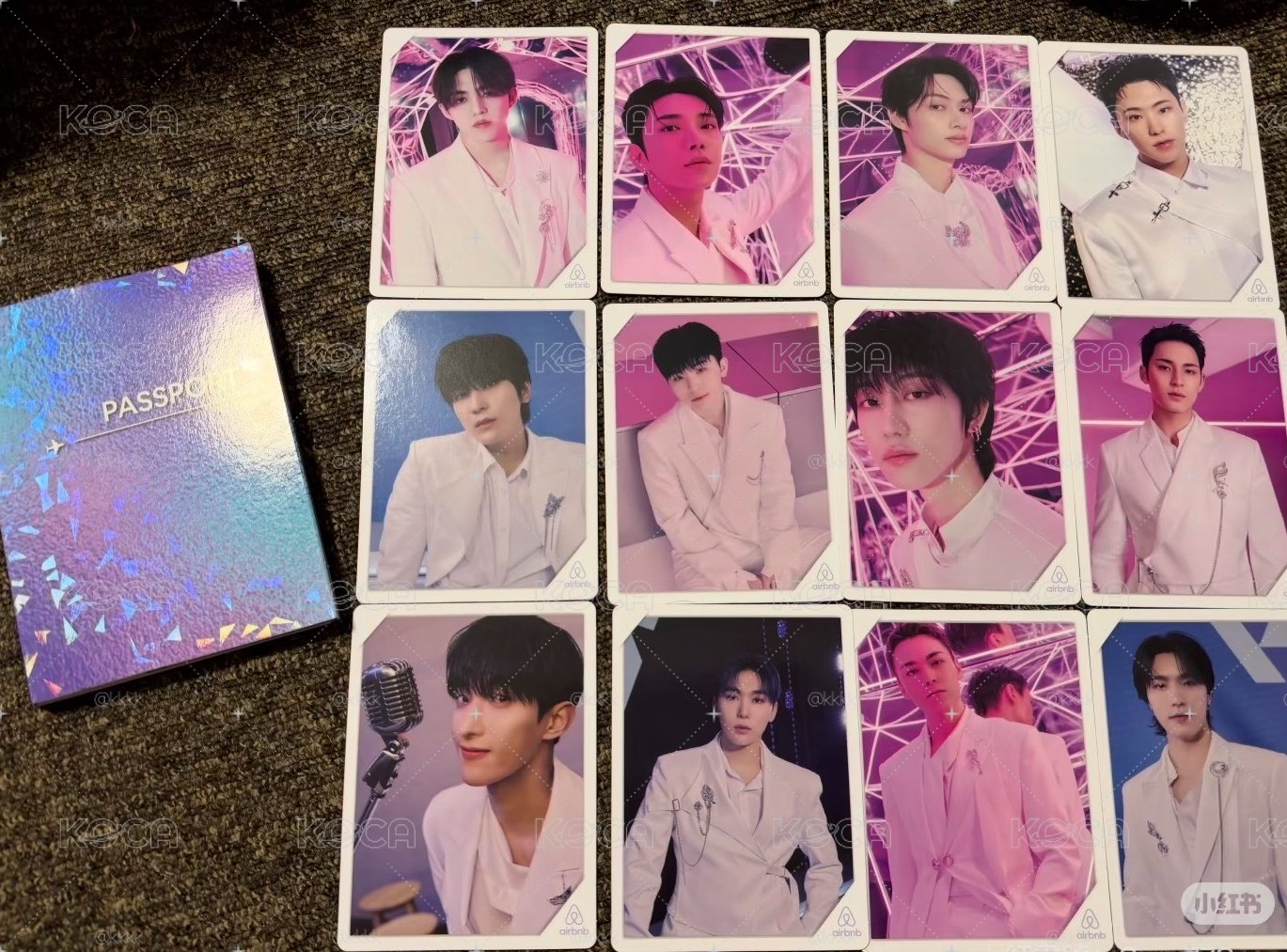 svt airbnb明信片全新未拆封一套