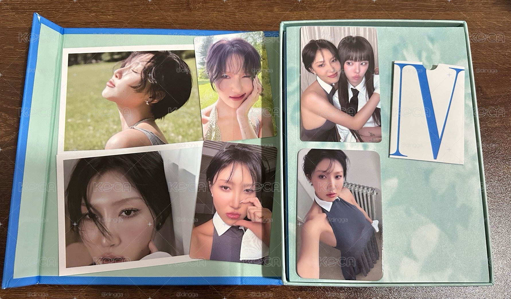 華莎全專 Hwasa 含DMM簽售特典MAMAMOO 4WARD Flowers ver. 竹馬雙人卡 首批證件照
