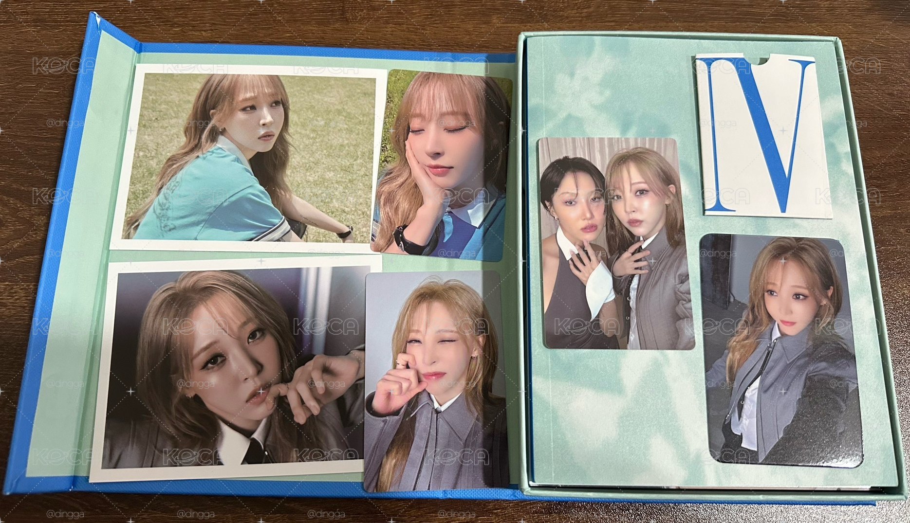 玟星全專 Moonbyul 含DMM簽售特典MAMAMOO 4WARD Flowers ver.星莎雙人卡 首批證件照