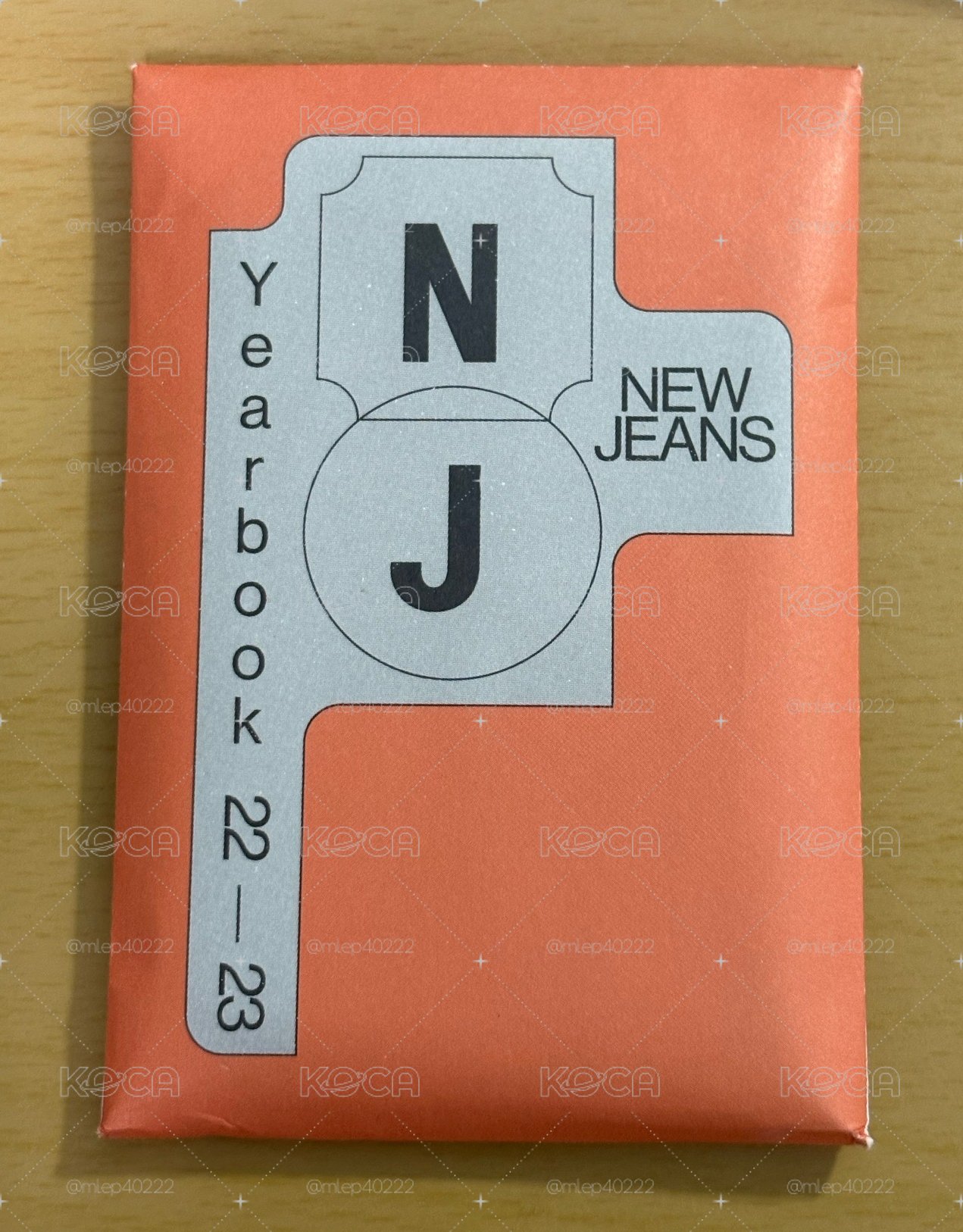 NewJeans 年書小卡除玟一套