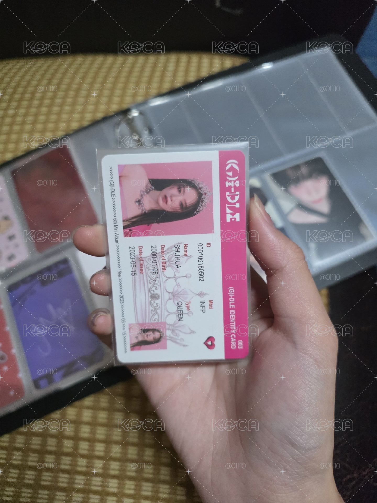 I feel Queen版 專輯卡 ID卡刷