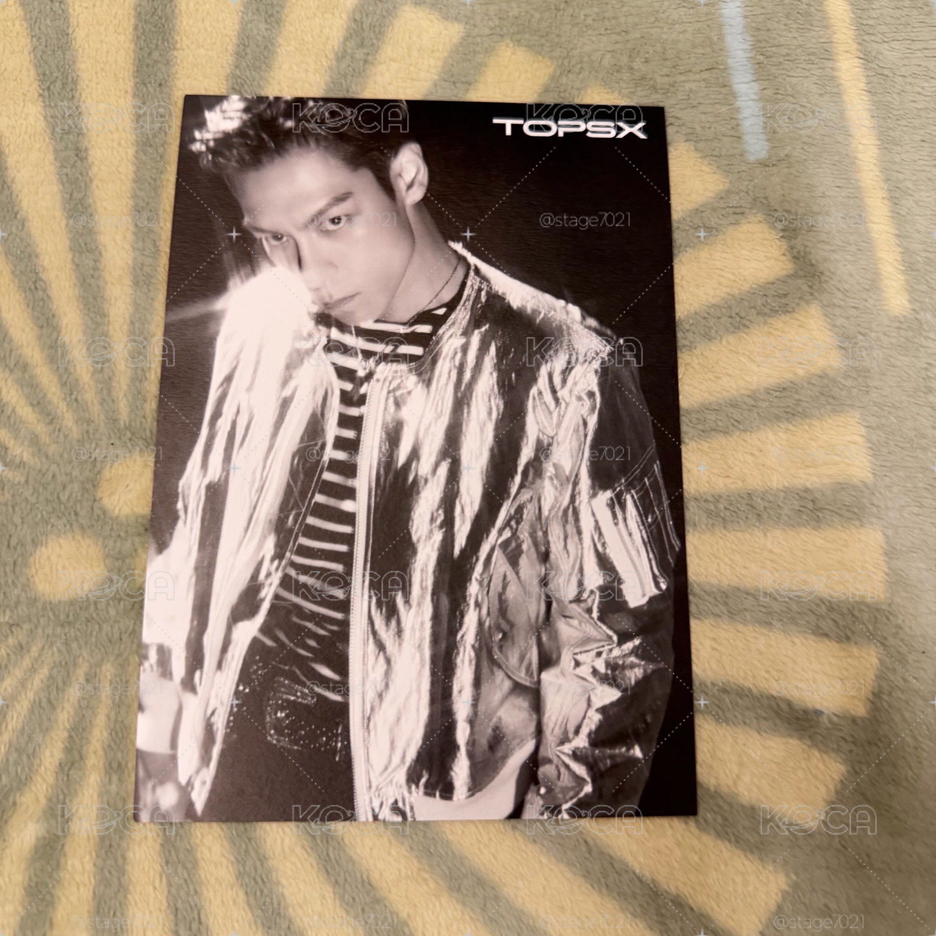 T.O.P PRE-STUDIO 2026 日本場 明信片 會員入場禮