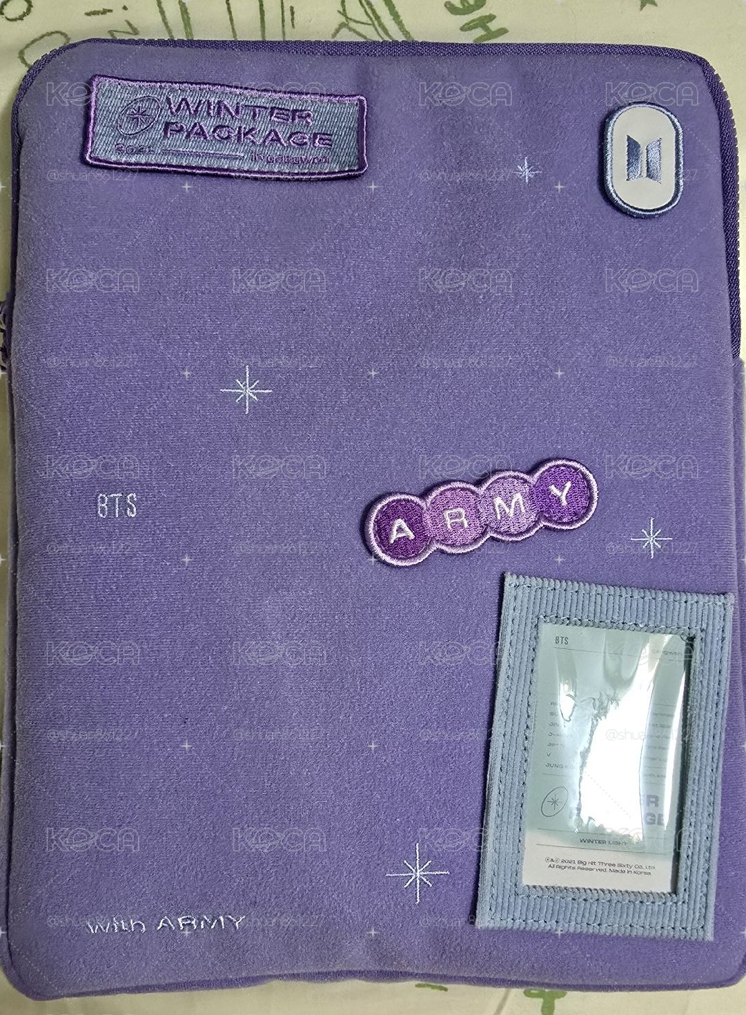 BTS 2021 冬季寫真