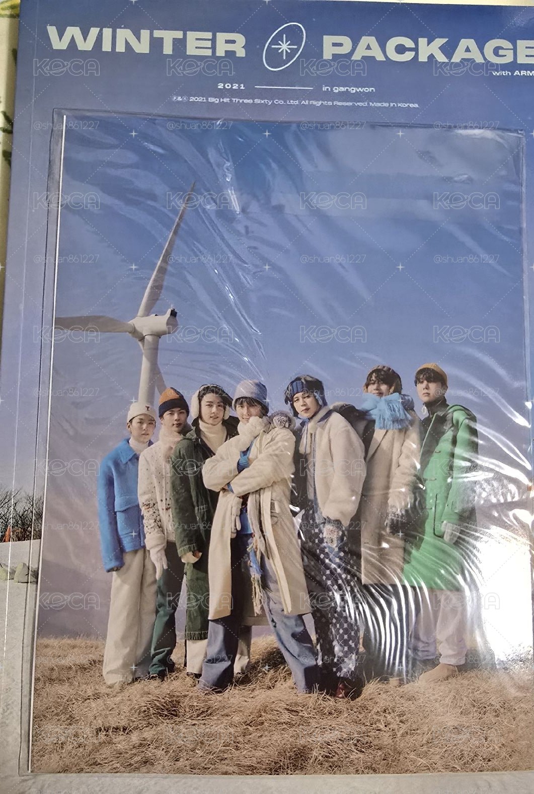 BTS 2021 冬季寫真
