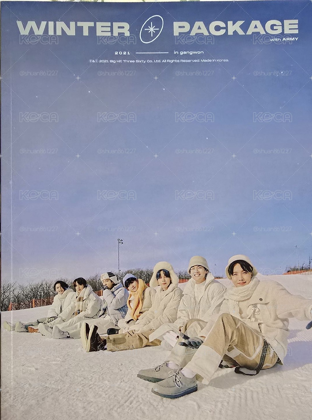 BTS 2021 冬季寫真