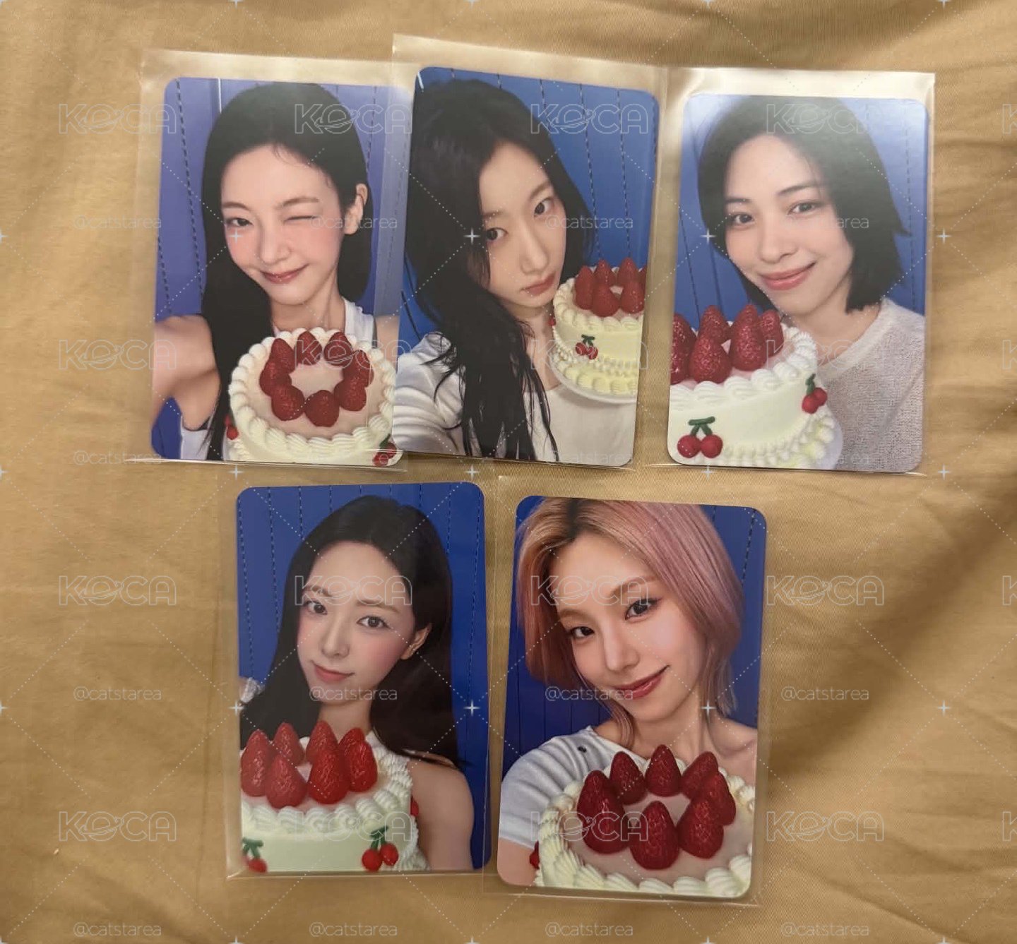 Itzy ms蛋糕一套