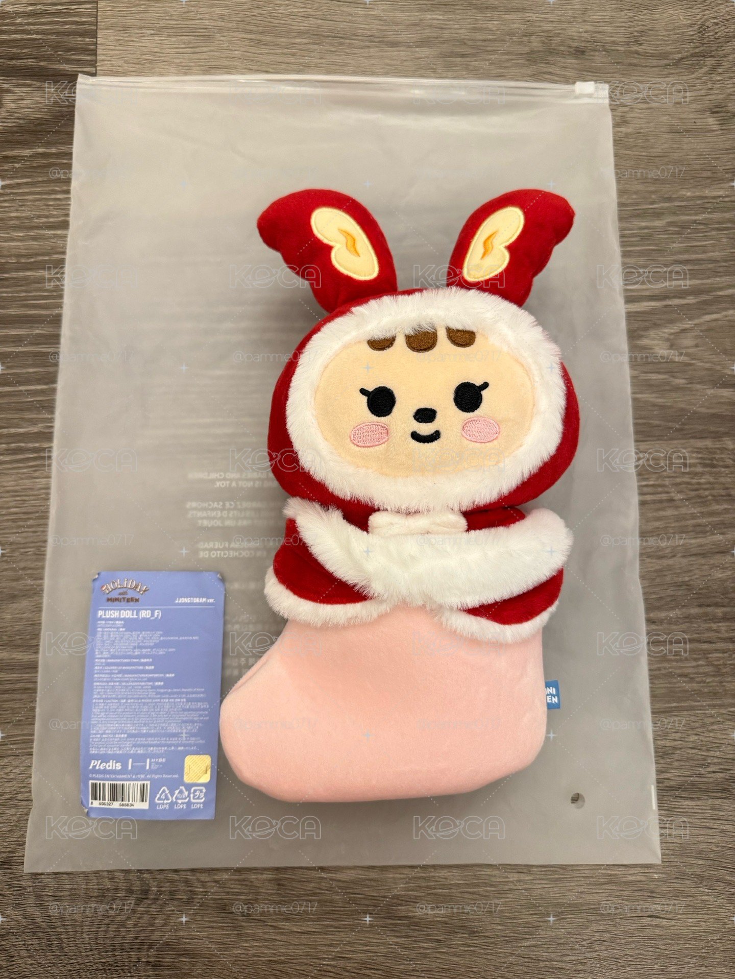 Miniteen漢聖誕襪站娃