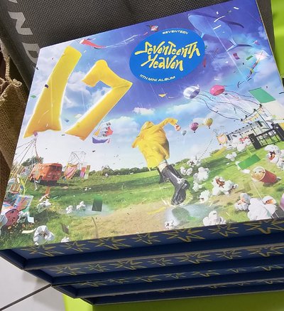 SEVENTEEN 迷11克拉盤 漢秀圓俊