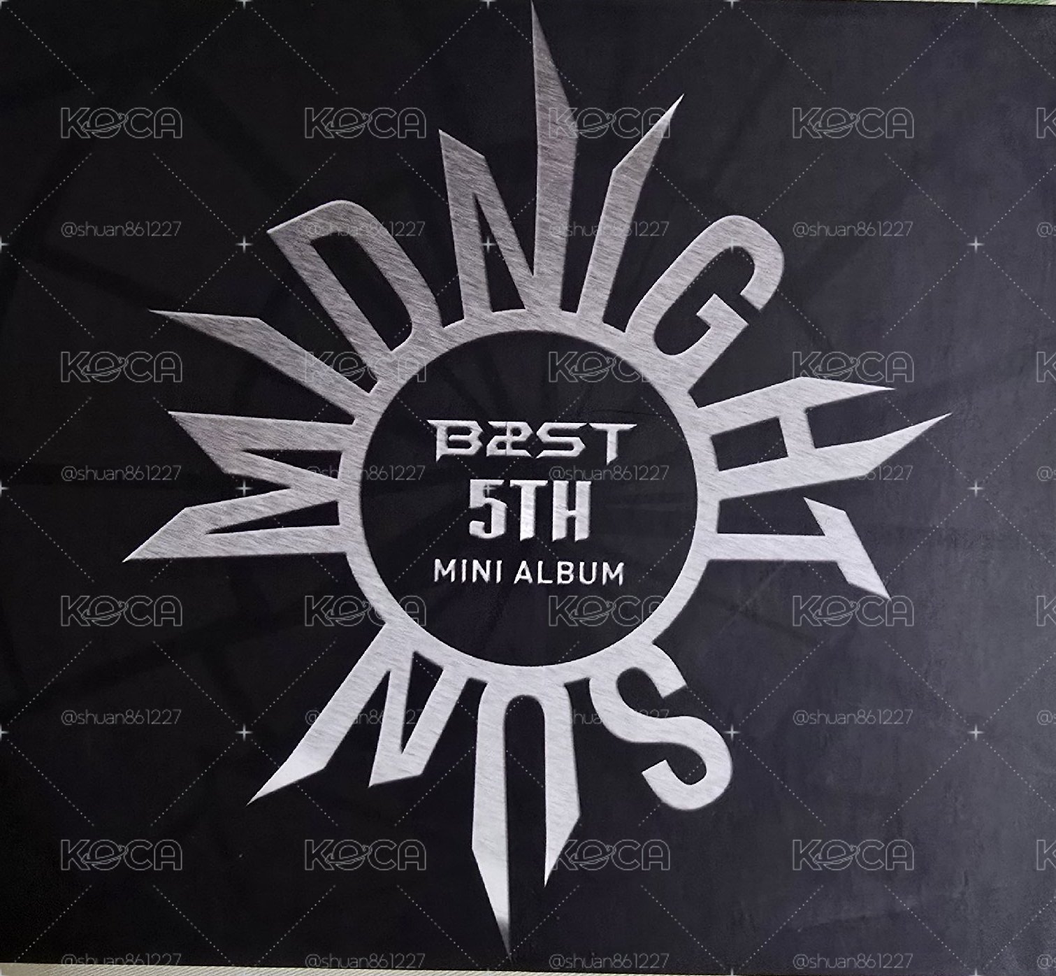 BEAST 第五張迷你專輯 MIDNIGHTSUN 台壓專