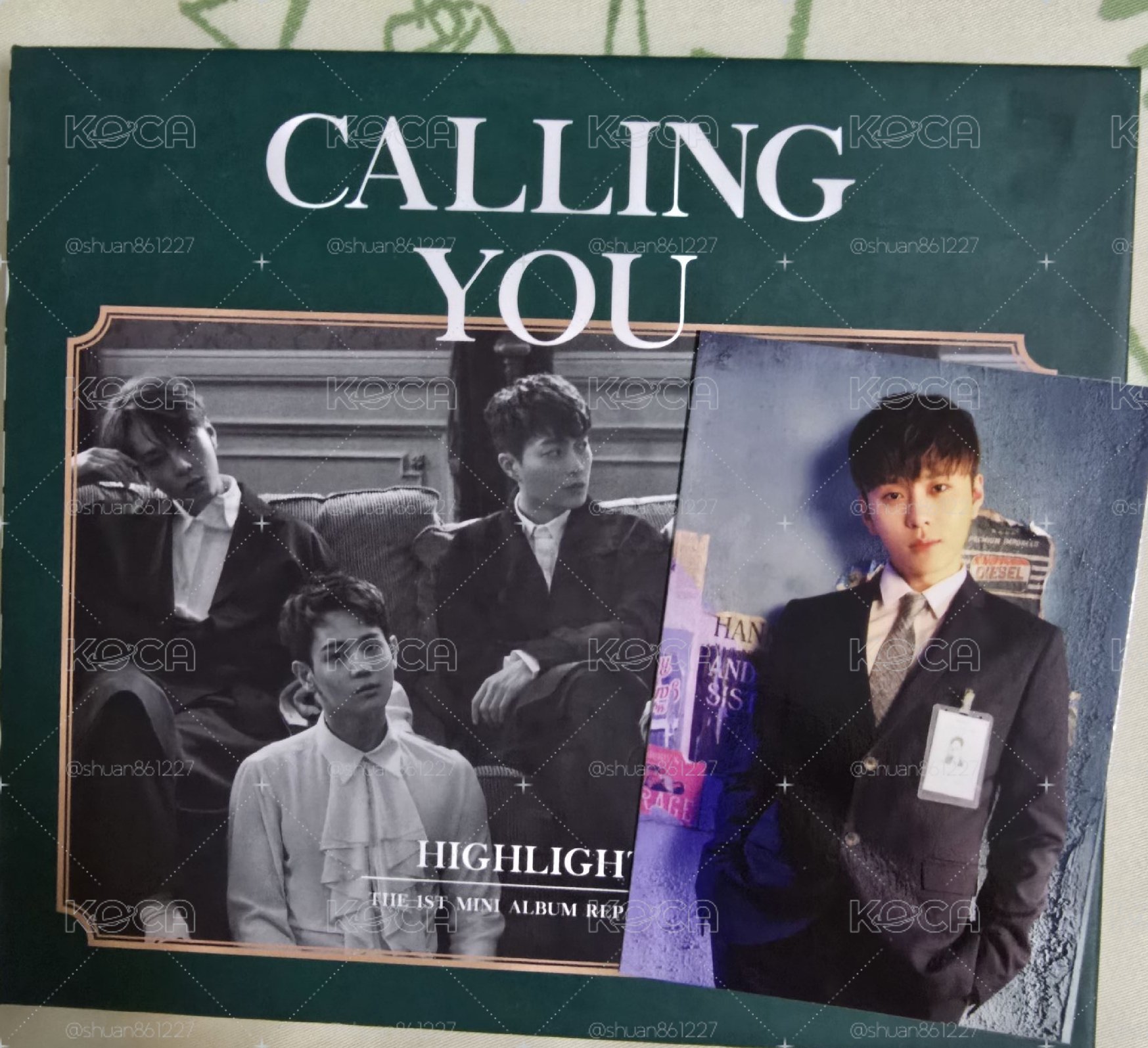 HIGHLIGHT 第一張迷你專輯 Calling you