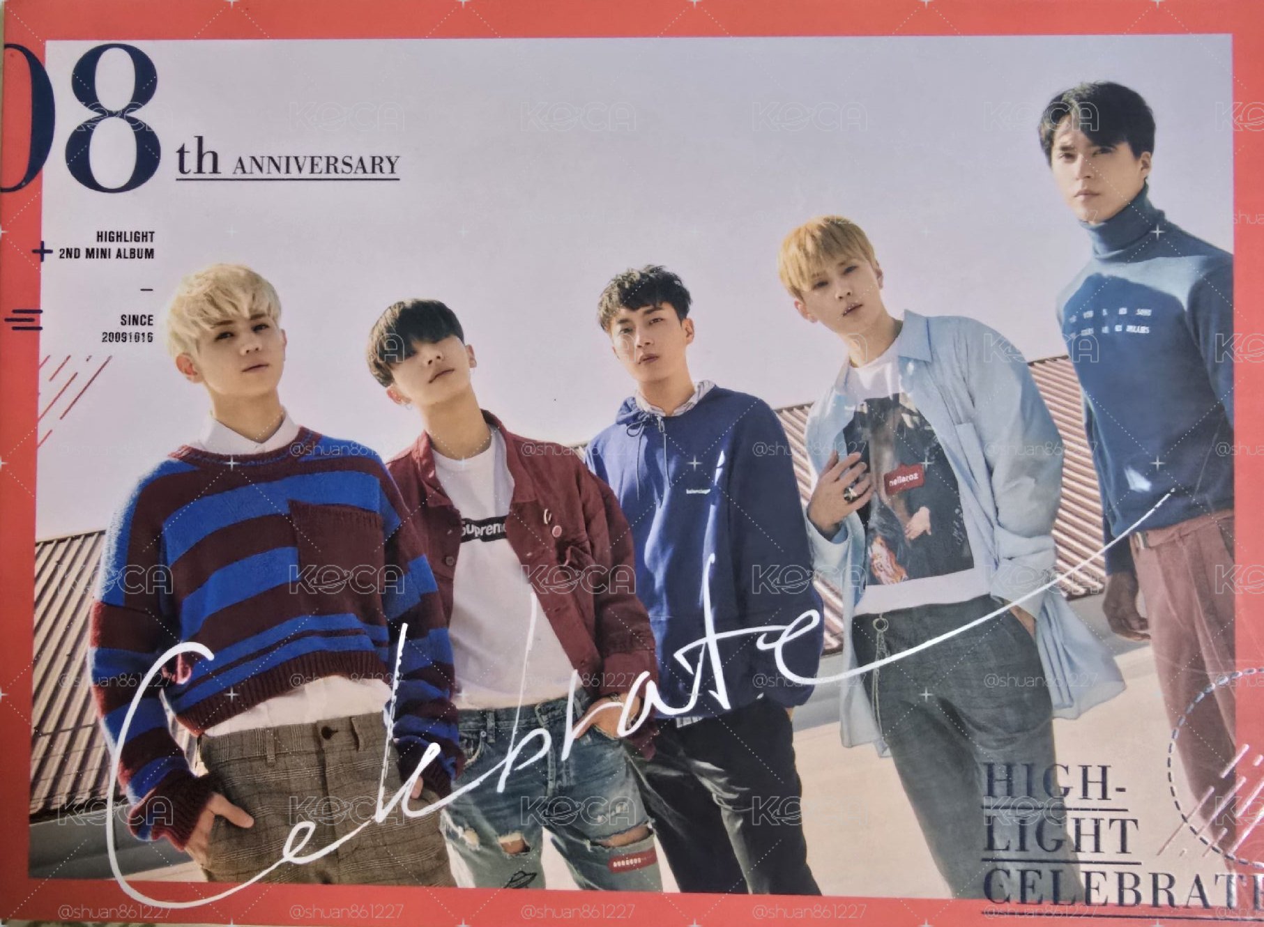 HIGHLIGHT 第二張迷你專輯CELEBRATE