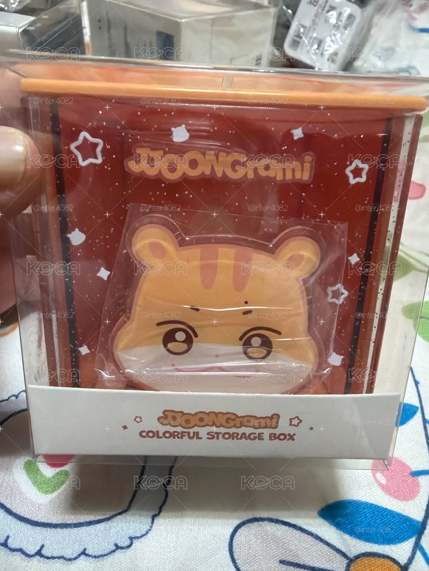 Aniteez in color Jjoongrami 僅收納盒