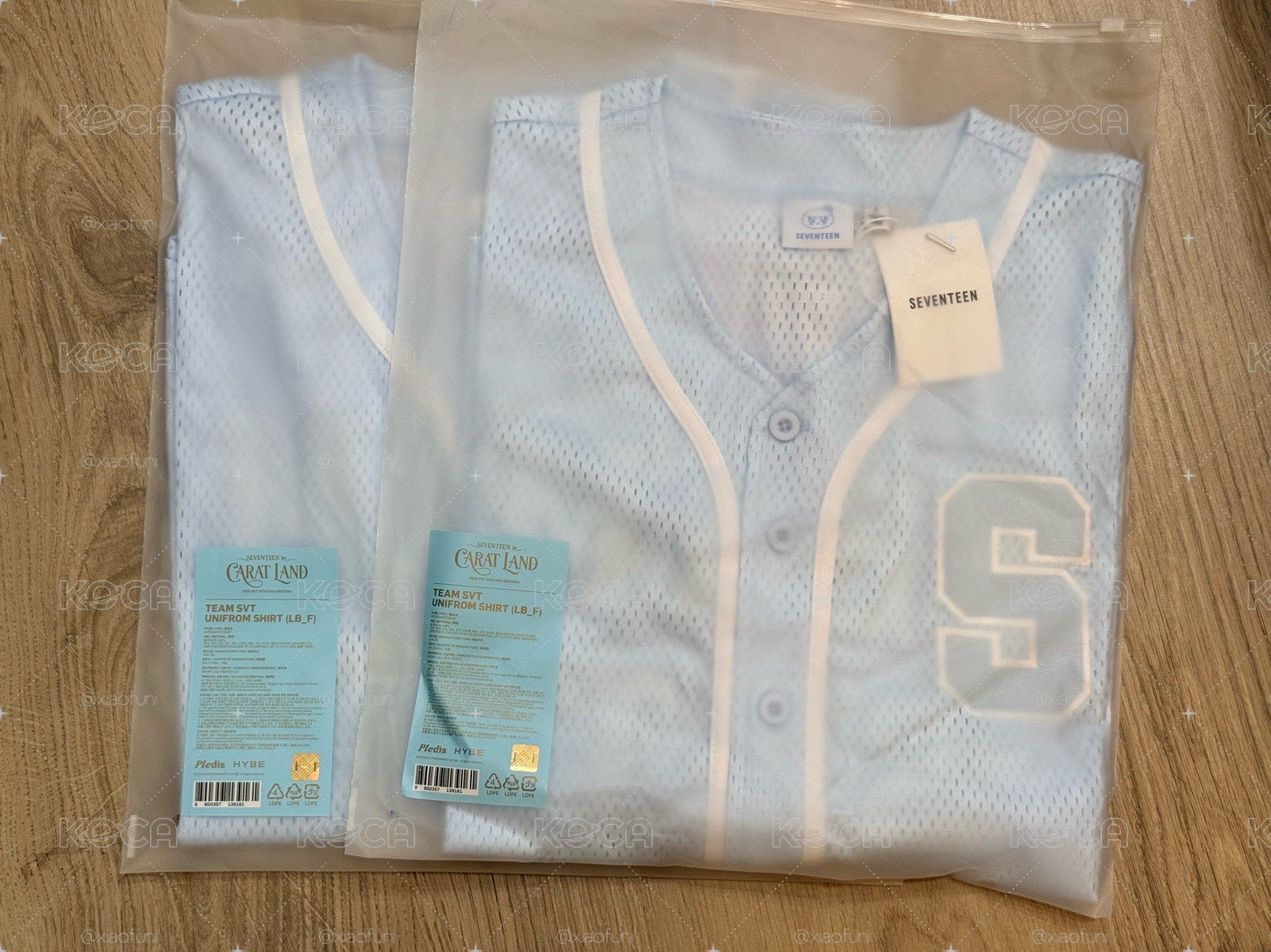 現貨 全新未拆 2026克拉島 藍色球衣 Team SVT Uniform Shirt