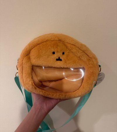 現貨.可樂餅痛包 斜挎包