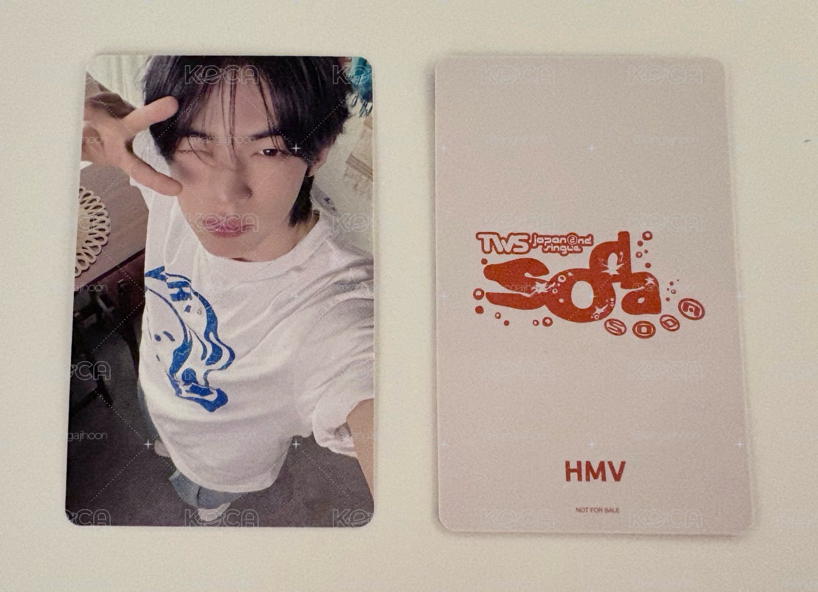 TWS SODA SODA 道勳 HMV 特典 (比yeah眨眼)