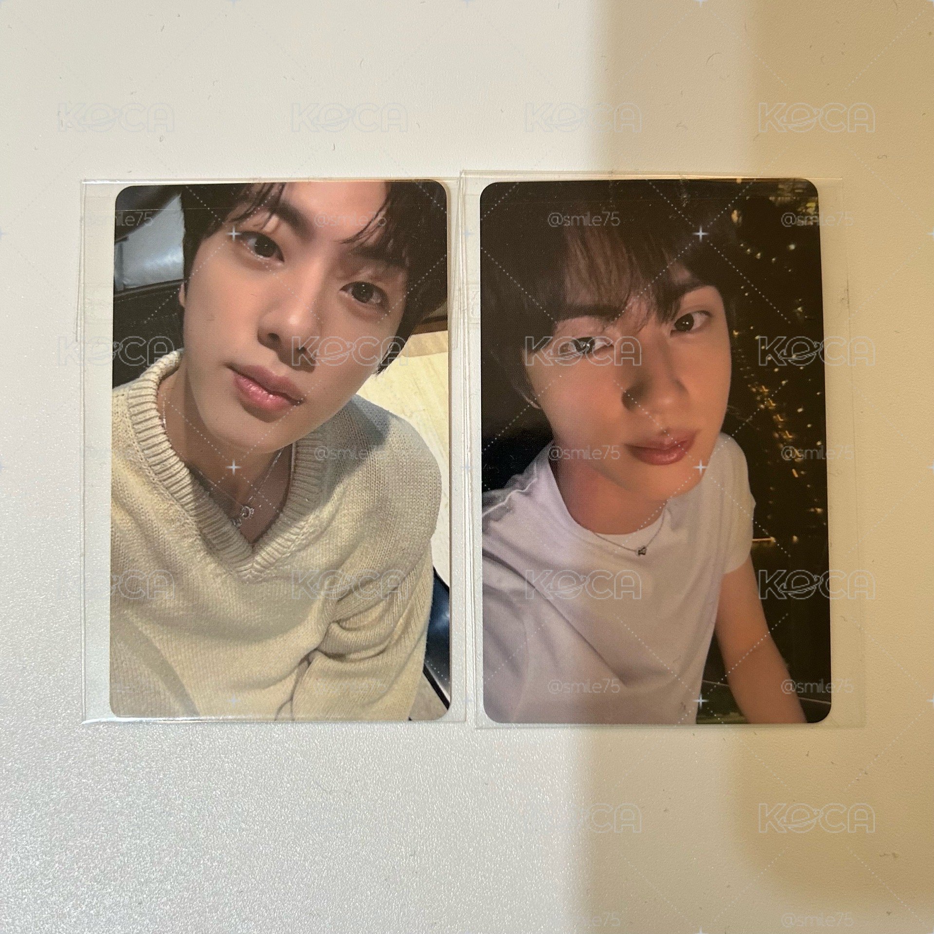 BTS 防彈少年團 金碩珍 Jin 跑珍 仁川場 場限卡