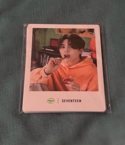 SEVENTEENxBiBiGo 代言卡