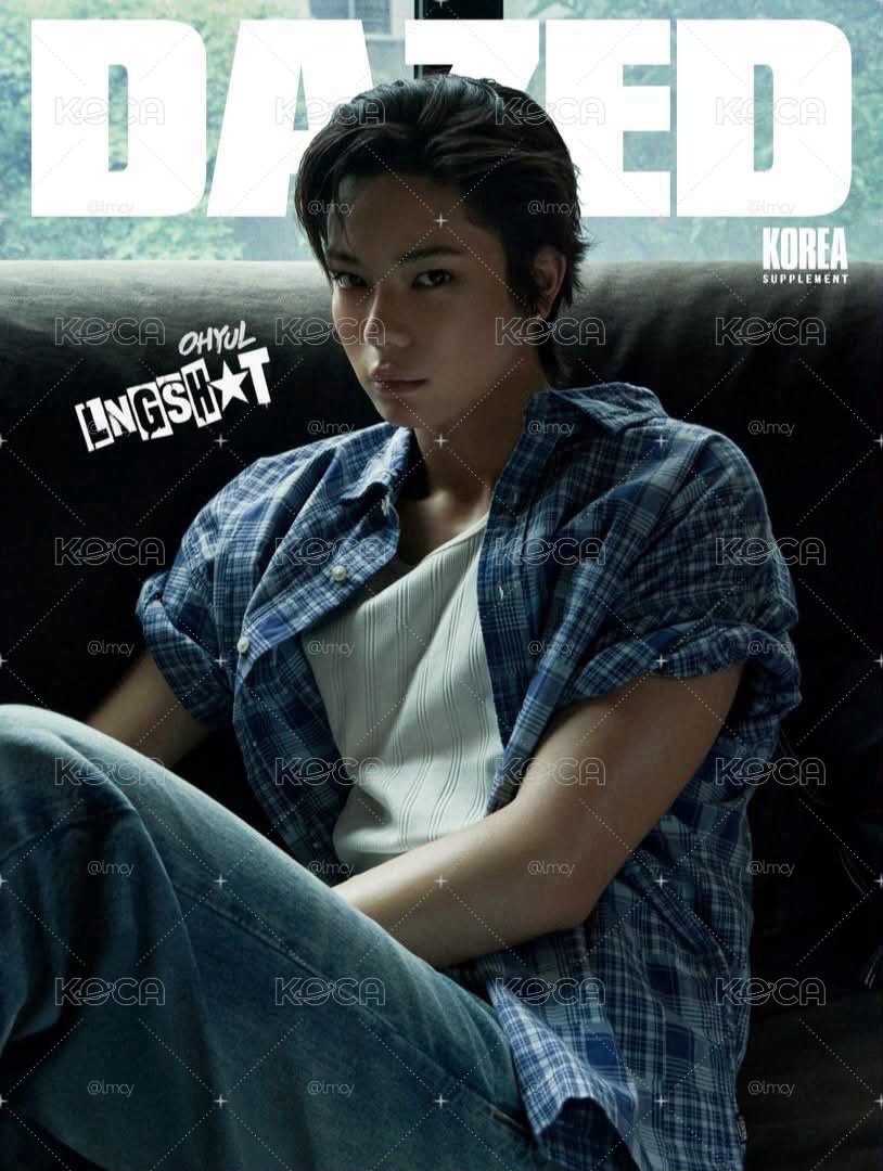 Lngshot Dazed kr 10月號 附錄為龍蝦封面