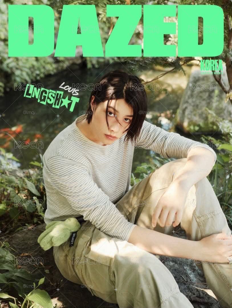 Lngshot Dazed kr 10月號 附錄為龍蝦封面