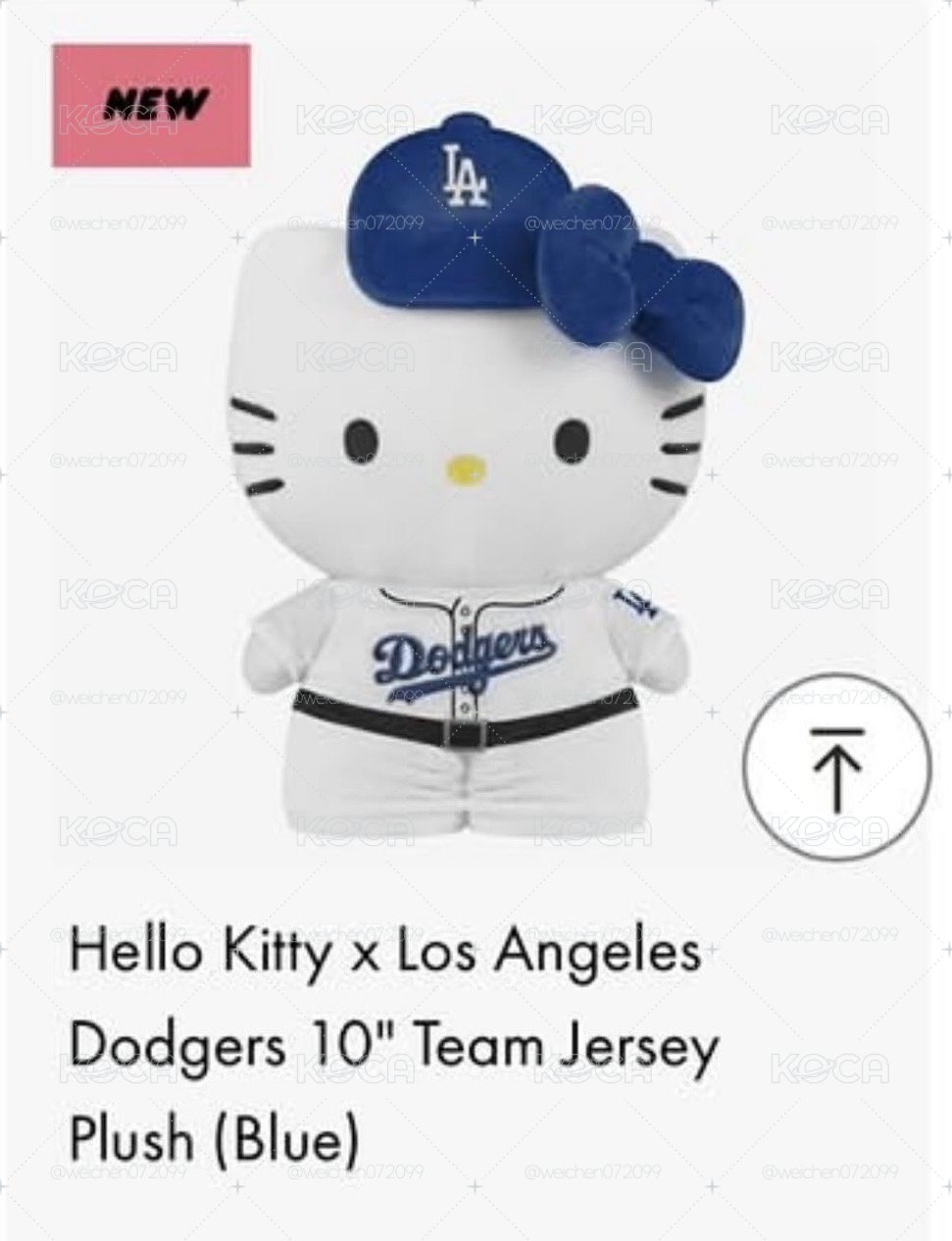 權志龍同款 道奇Kitty大娃