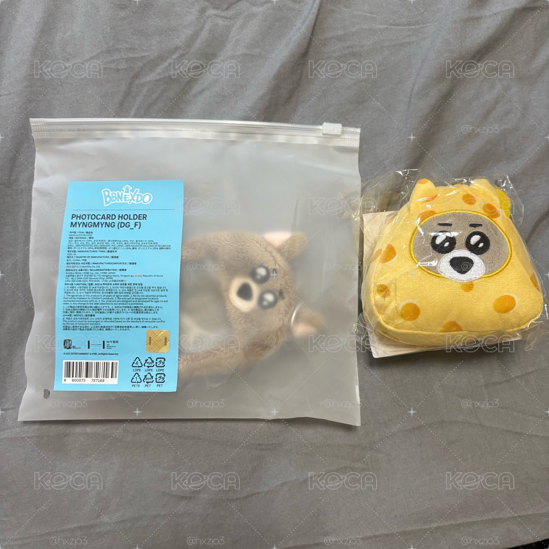 BBNEXTDO 明明卡套 明明起司娃