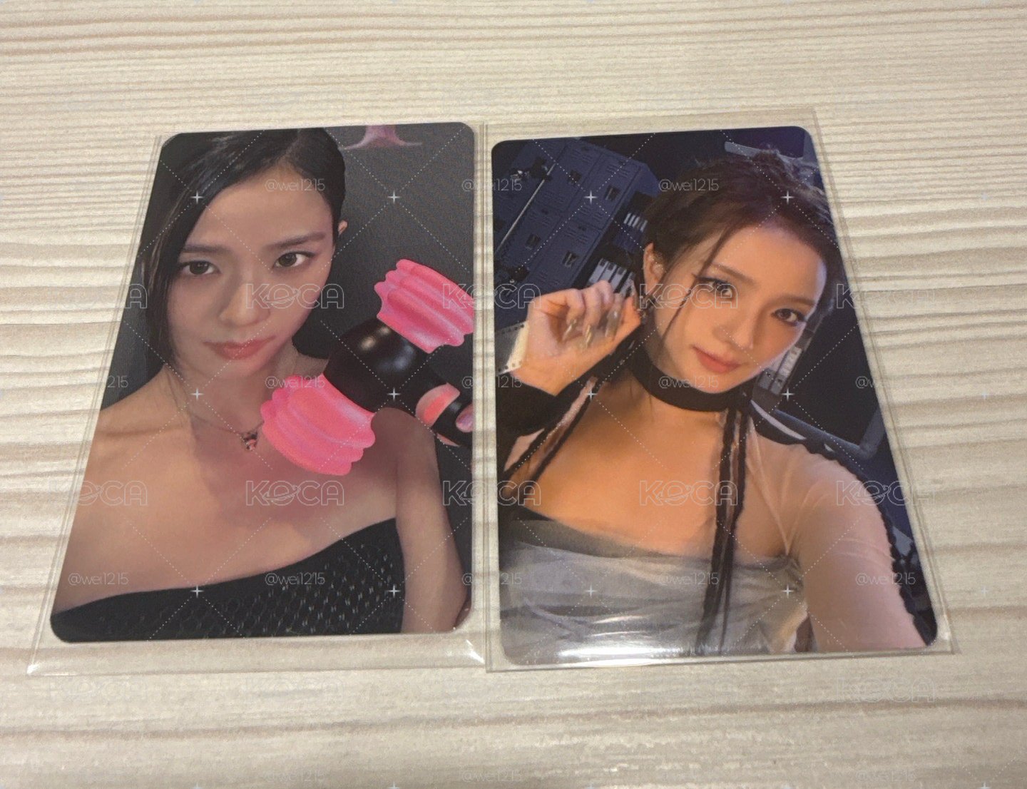 JISOO 手燈卡+專卡