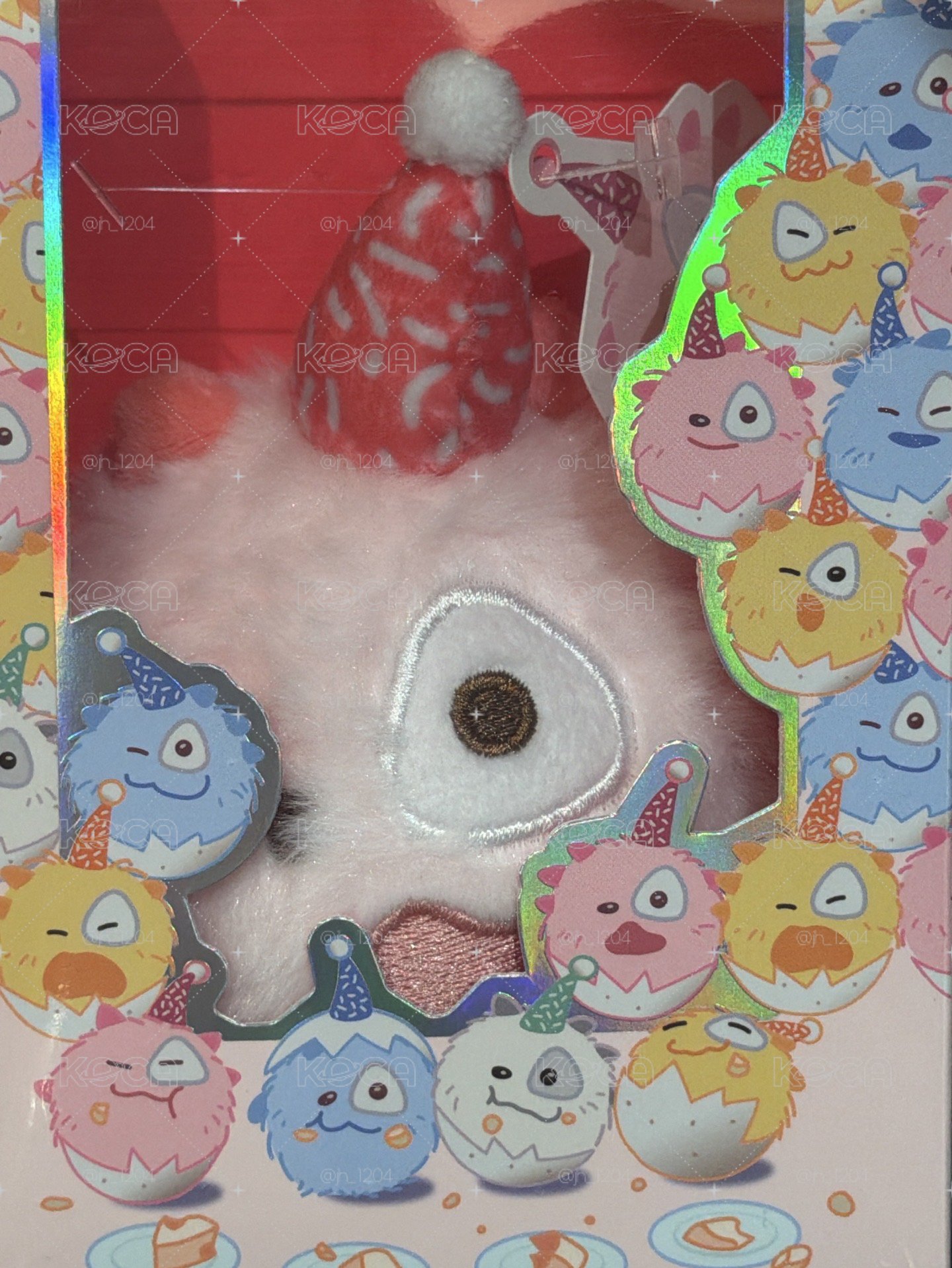 迷二粉色生日球