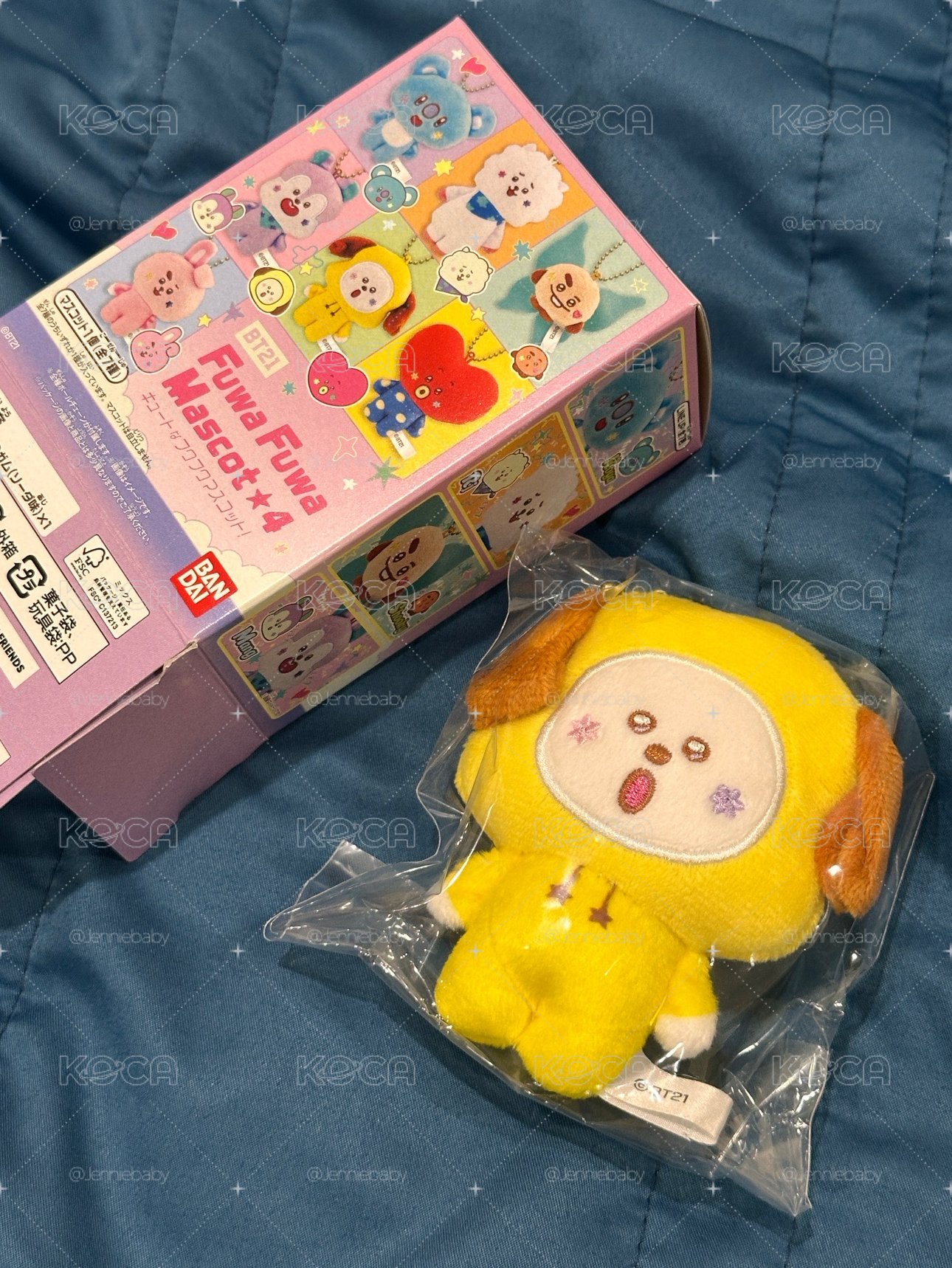 BT21 盲盒Chimmy吊飾/僅拆盒未拆封