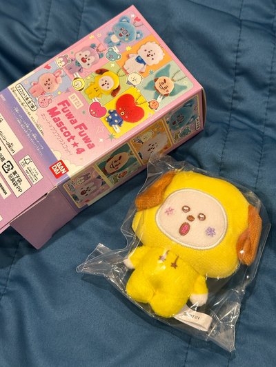 BT21 盲盒Chimmy吊飾/僅拆盒未拆封